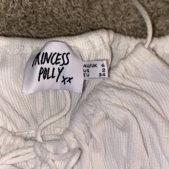 White princess polly crop top - Picture 3 of 3